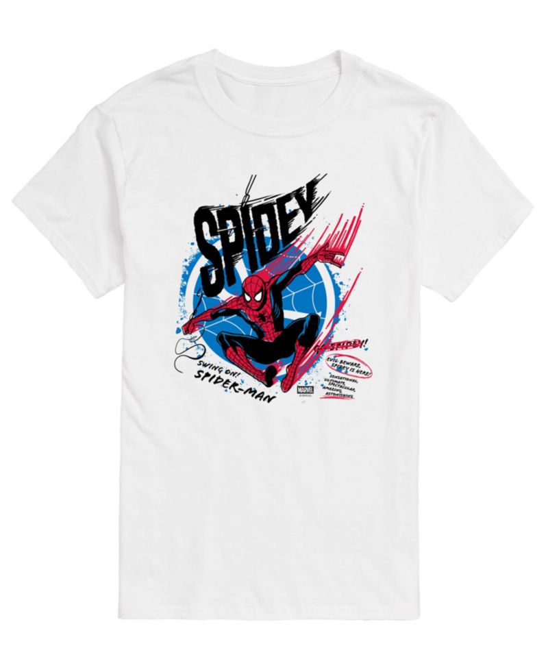 Men's Spiderman Spidey Speed Short-Sleeve Graphic T-Shirt