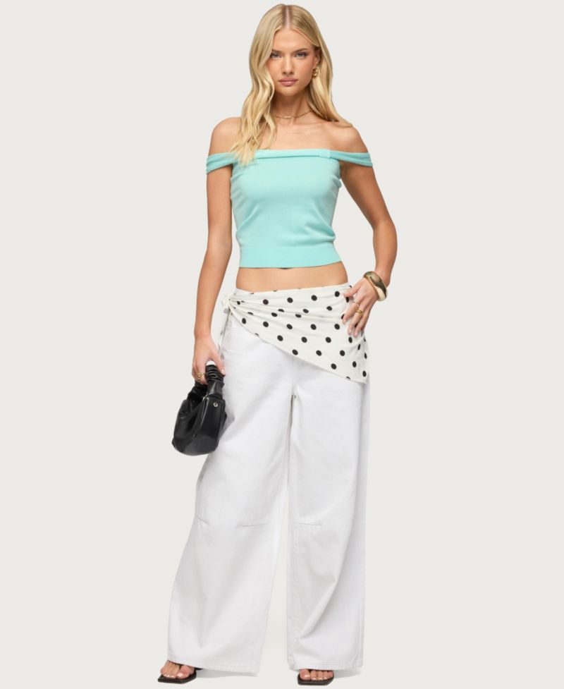 Women's Sami Off Shoulder Knit Top
