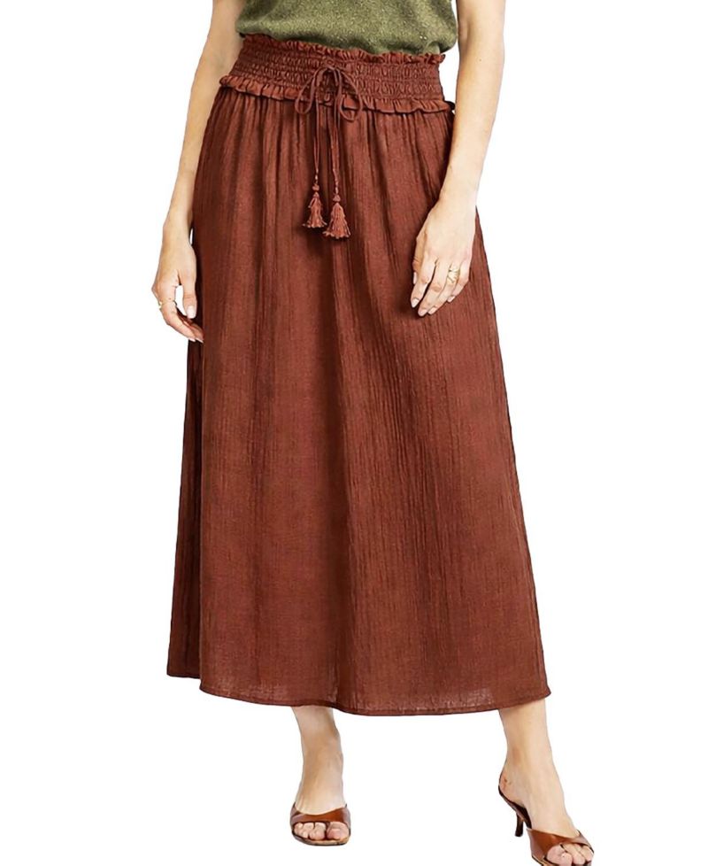 Women's Waistband Detail Skirt