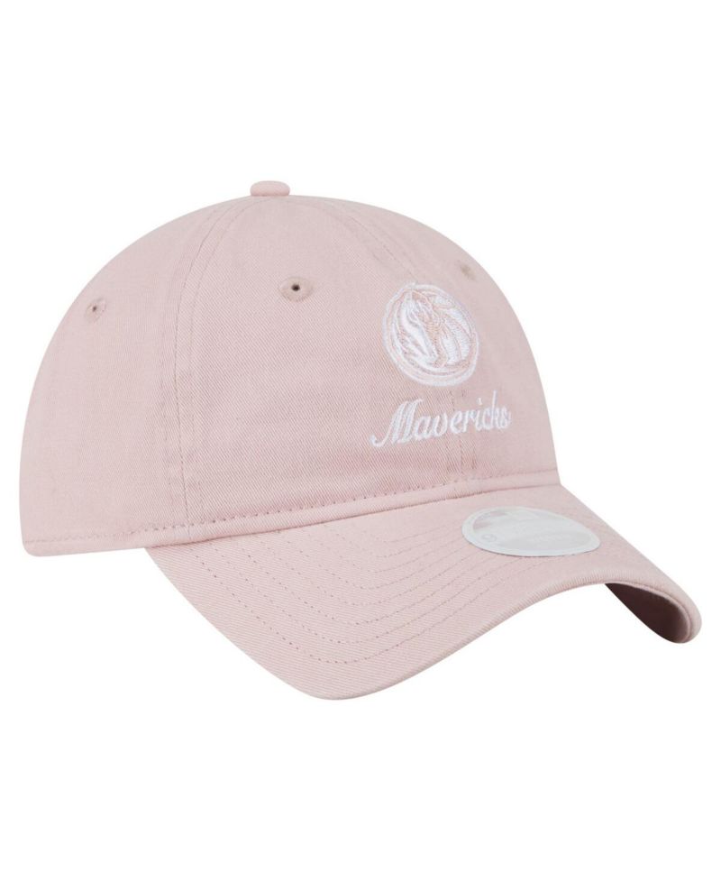 Women's Pink Dallas Mavericks Gameday Preppy 9TWENTY Adjustable Hat