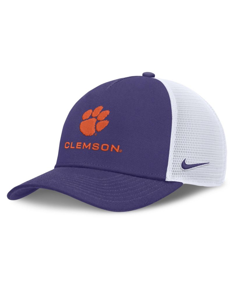 Men's and Women's Purple Clemson Tigers 2026 On-Field Gameday Trucker Hat
