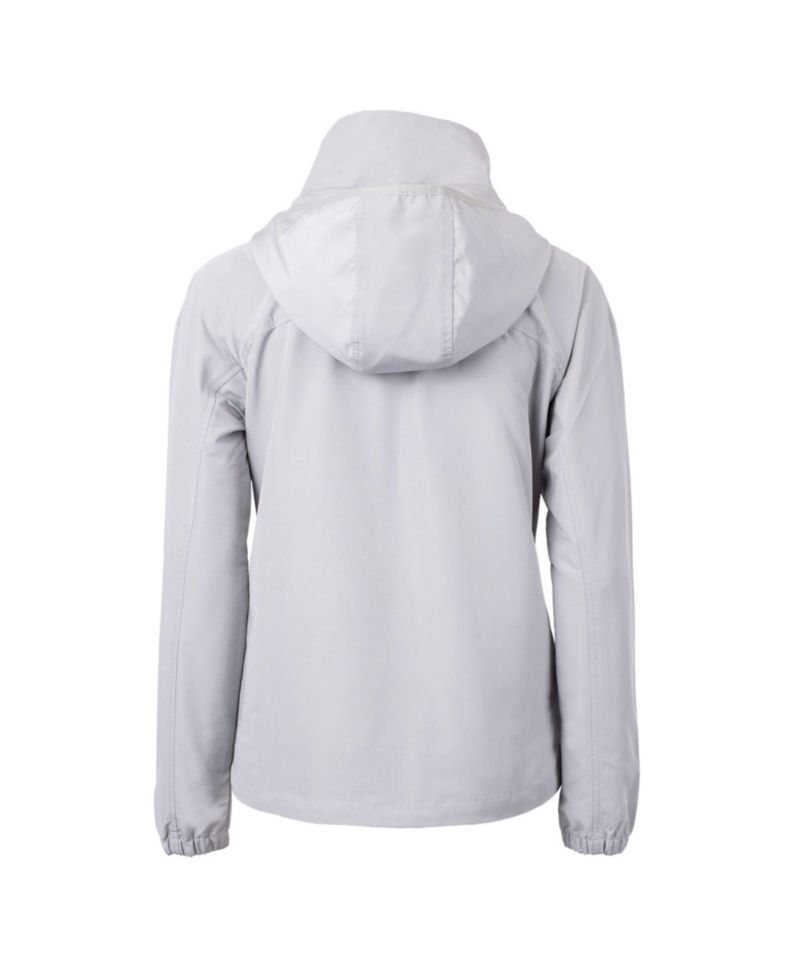 Women's Gray Los Angeles Dodgers Charter Eco Full-Zip Jacket