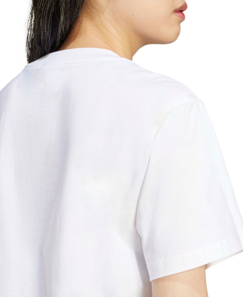 Plus Size Short-Sleeve Cotton Crewneck Logo T-Shirt
