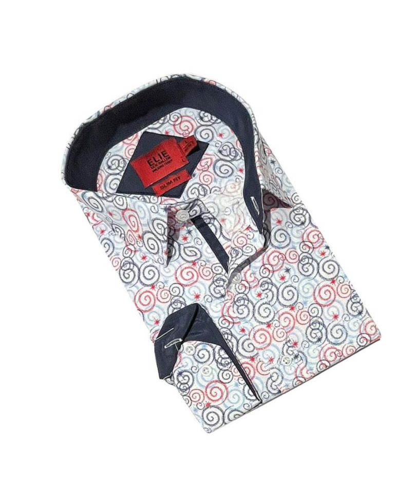 Men's Slim Fit Button-Down Shirt