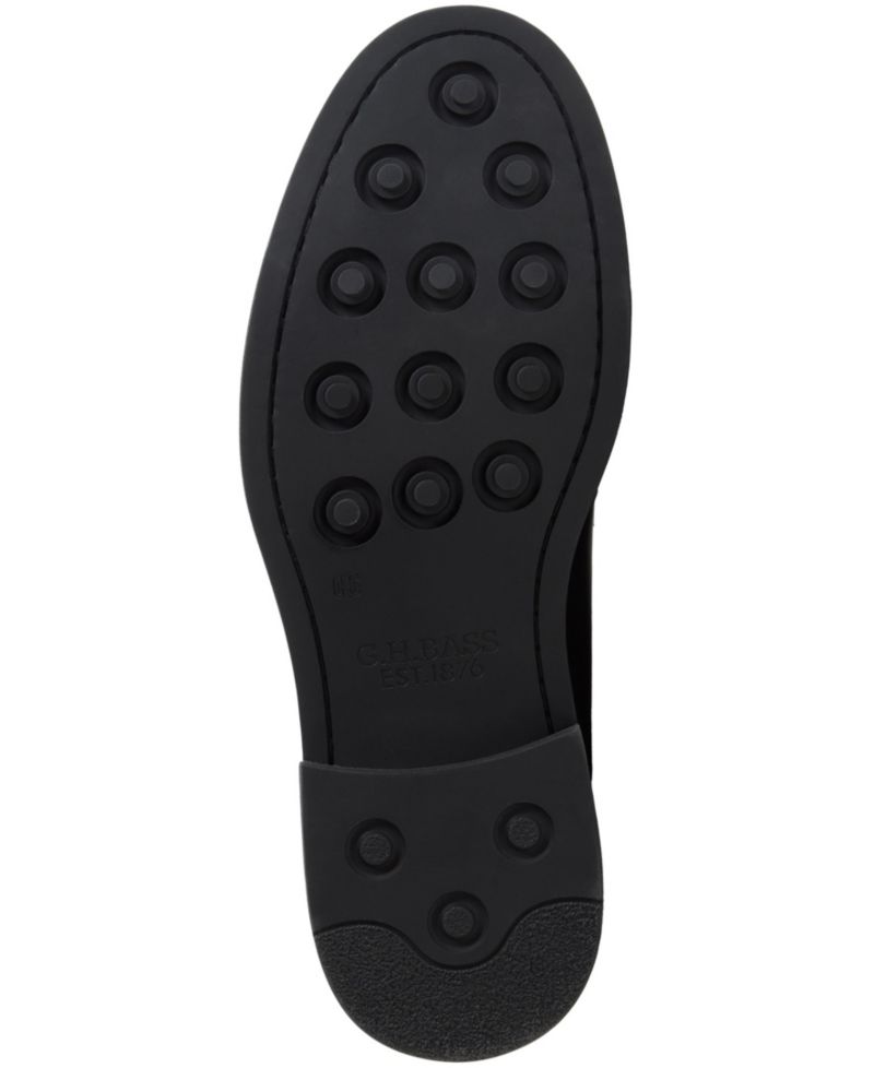 Bedford Leather-Blend Oxford Round Toe Dress Shoes