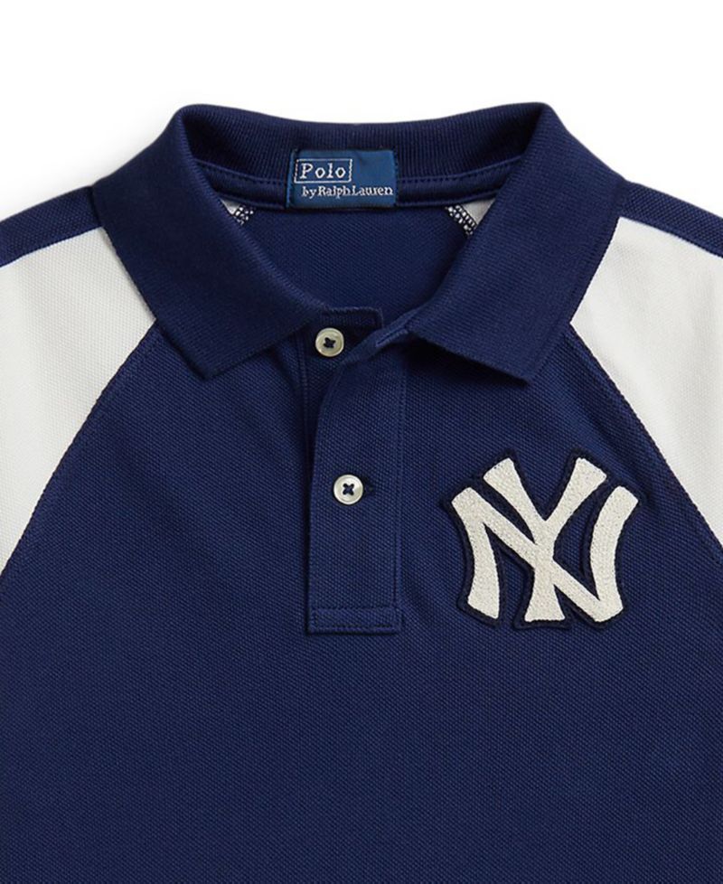 Girls' 2-6X Yankees Polo Collar Dress