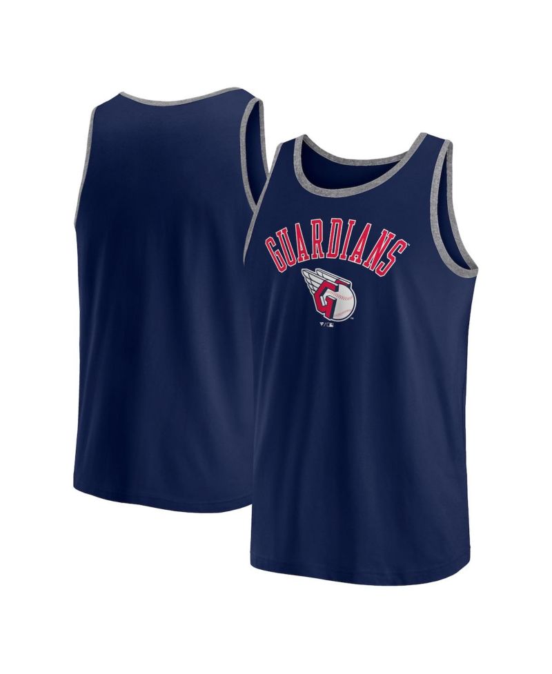 Men's Navy Cleveland Guardians Bet Tank Top