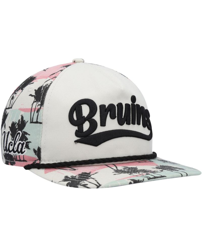 Men's Cream UCLA Bruins High Tide Golfer Snapback Hat