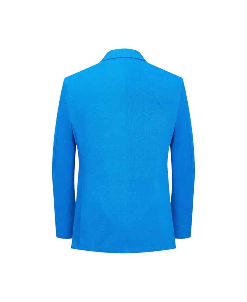 Boys Royal Blue Slim Fit Classic Blazer