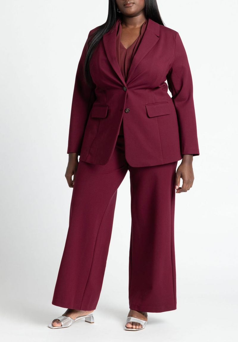Women's The Ultimate Stretch Long Two Button Blazer
