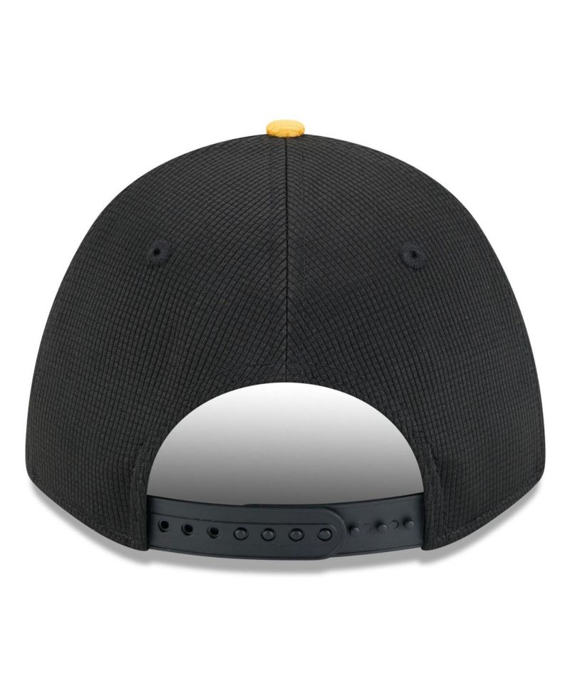 Men's Black Pittsburgh Pirates 2025 Batting Practice 9FORTY M-Crown Adjustable Hat