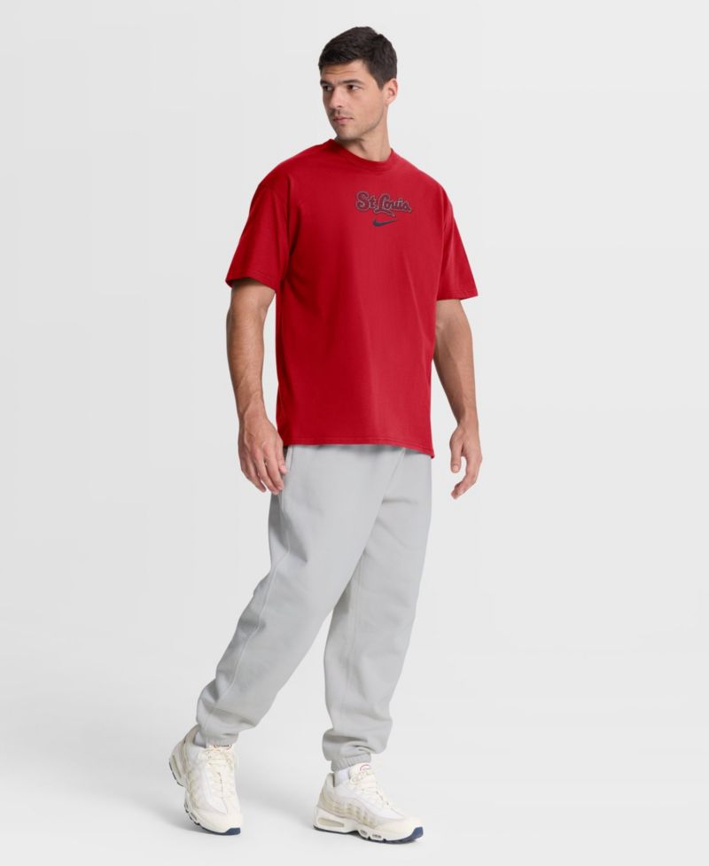 Men's Red St. Louis Cardinals City Name Max90 T-Shirt
