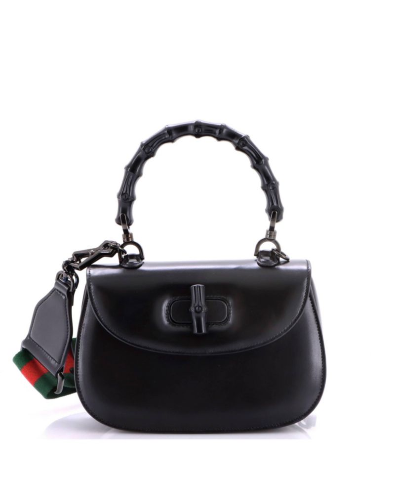 Small Bamboo 1947 Top Handle Bag Leather