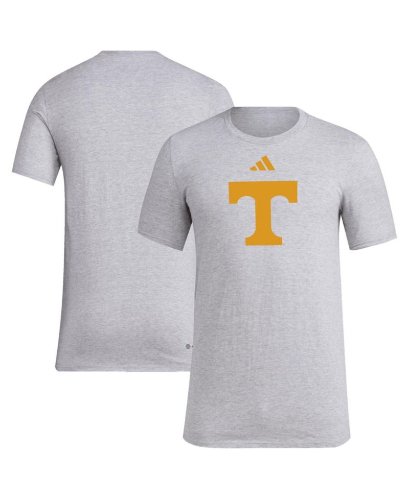 Men's Gray Tennessee Volunteers Primary Logo T-Shirt