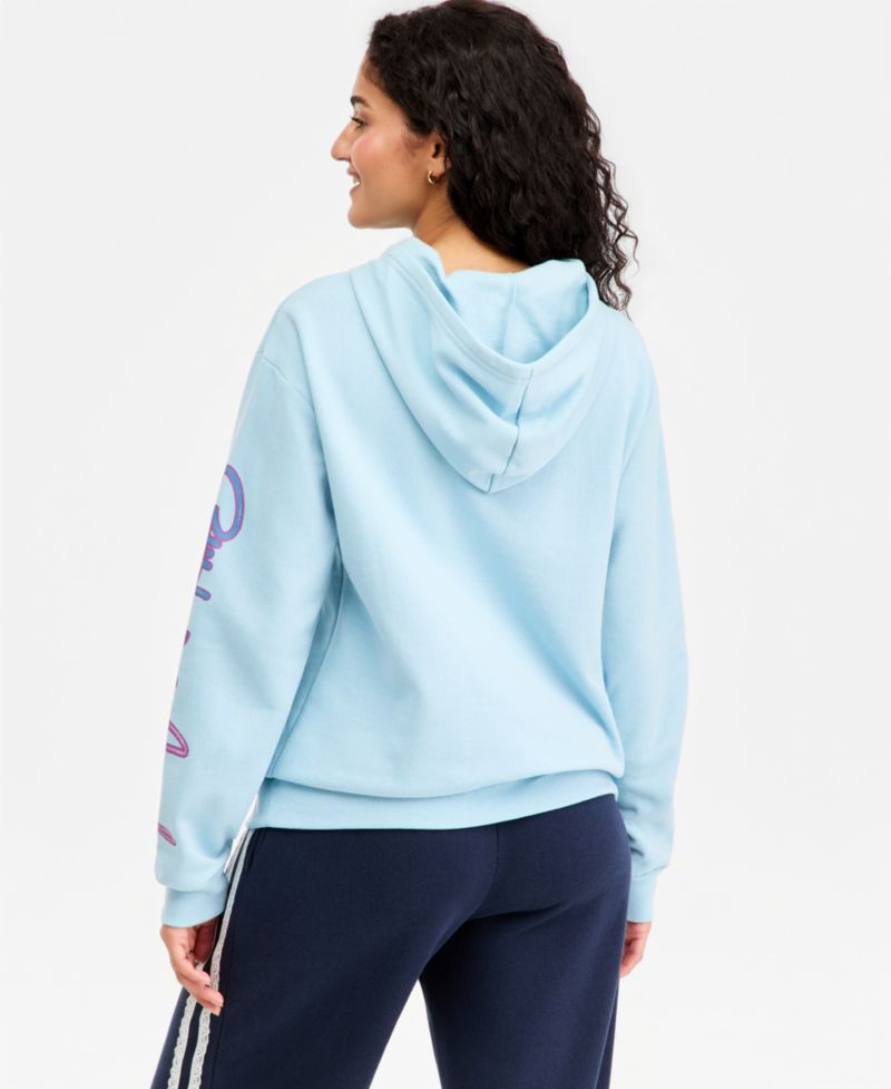 Juniors' Stitch Angel Graphic Hoodie