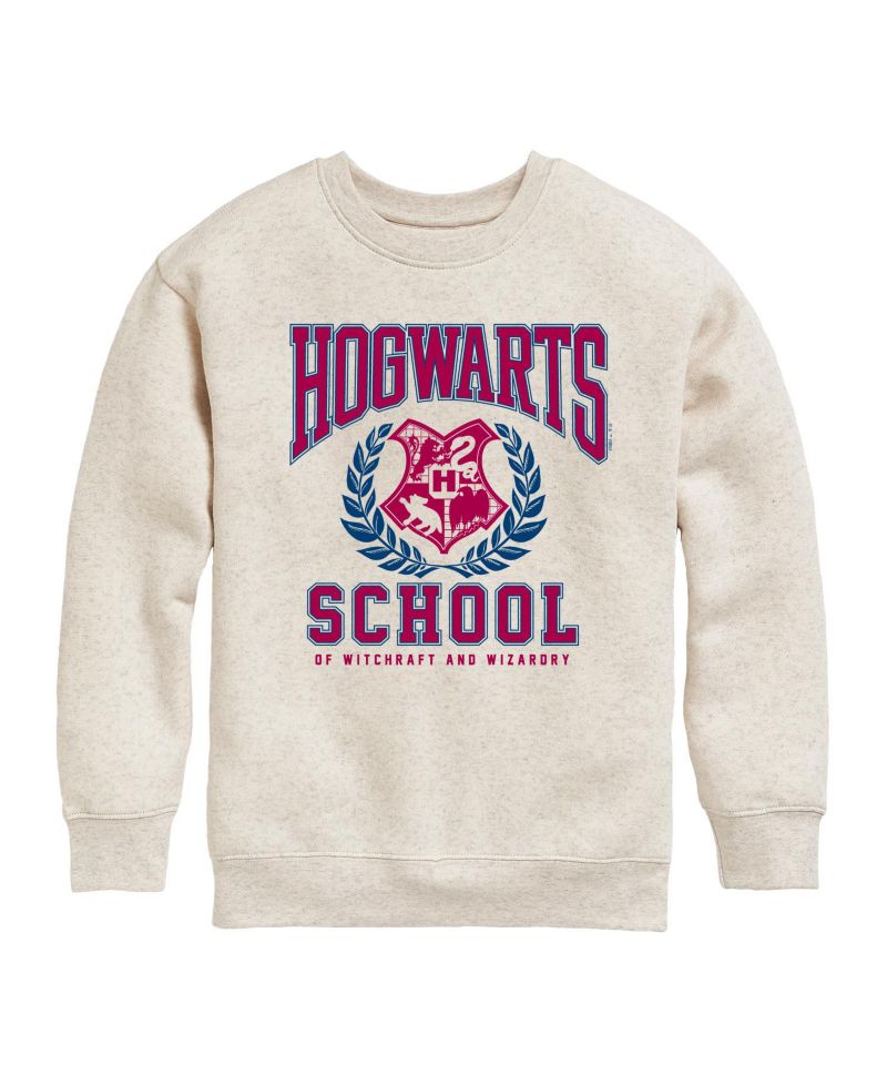 Big Girls Hogwarts Graphic Raglan Top