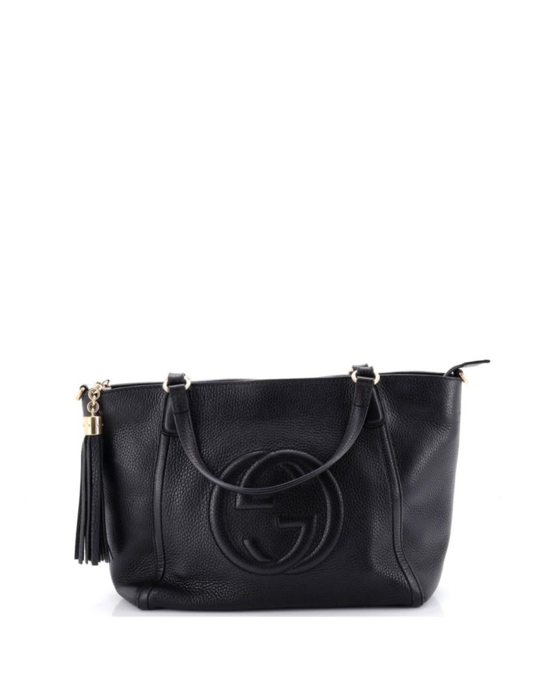 Small Soho Convertible Top Handle Bag Leather
