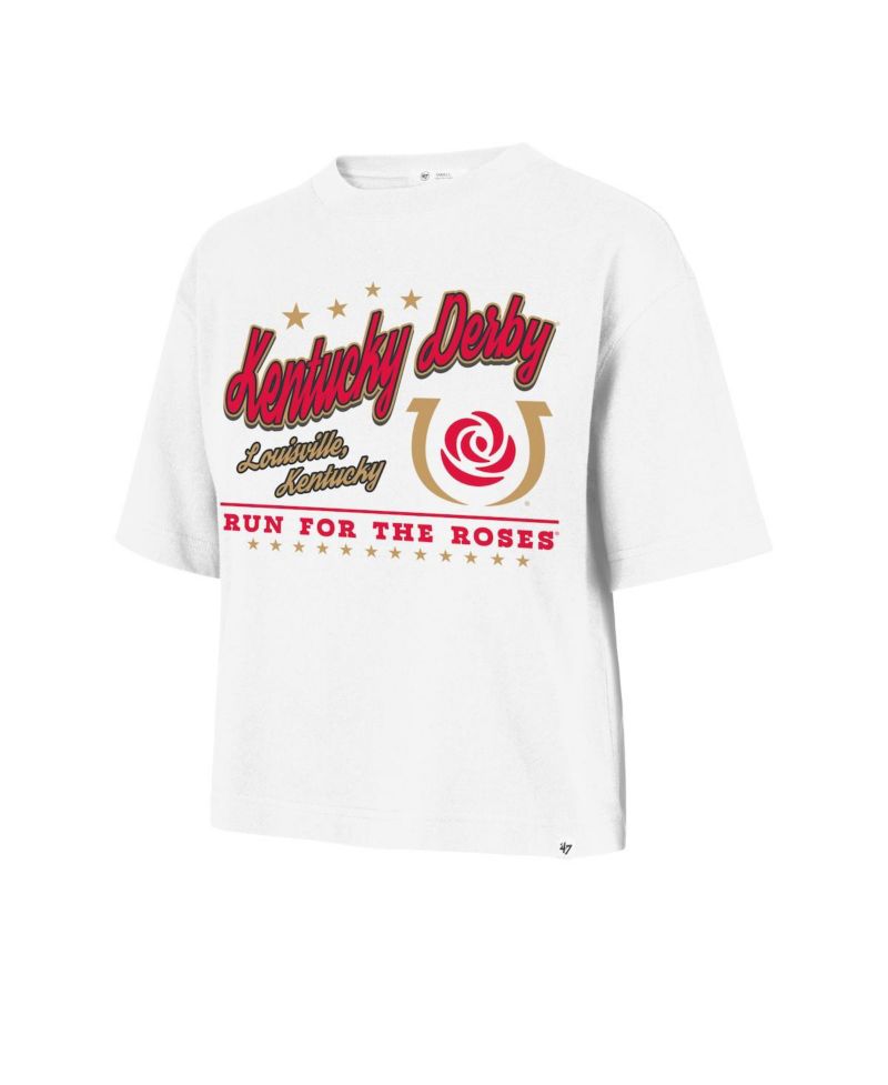 Women's White Kentucky Derby Reed City T-Shirt