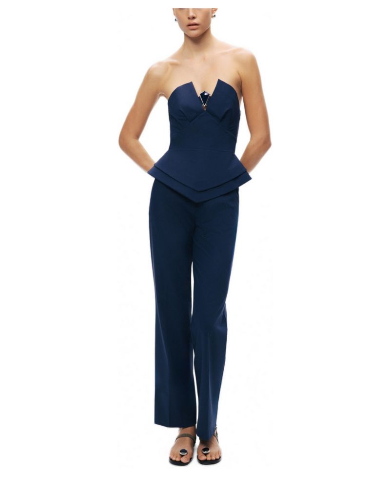 Women's Strapless Sculpted Bustier Top