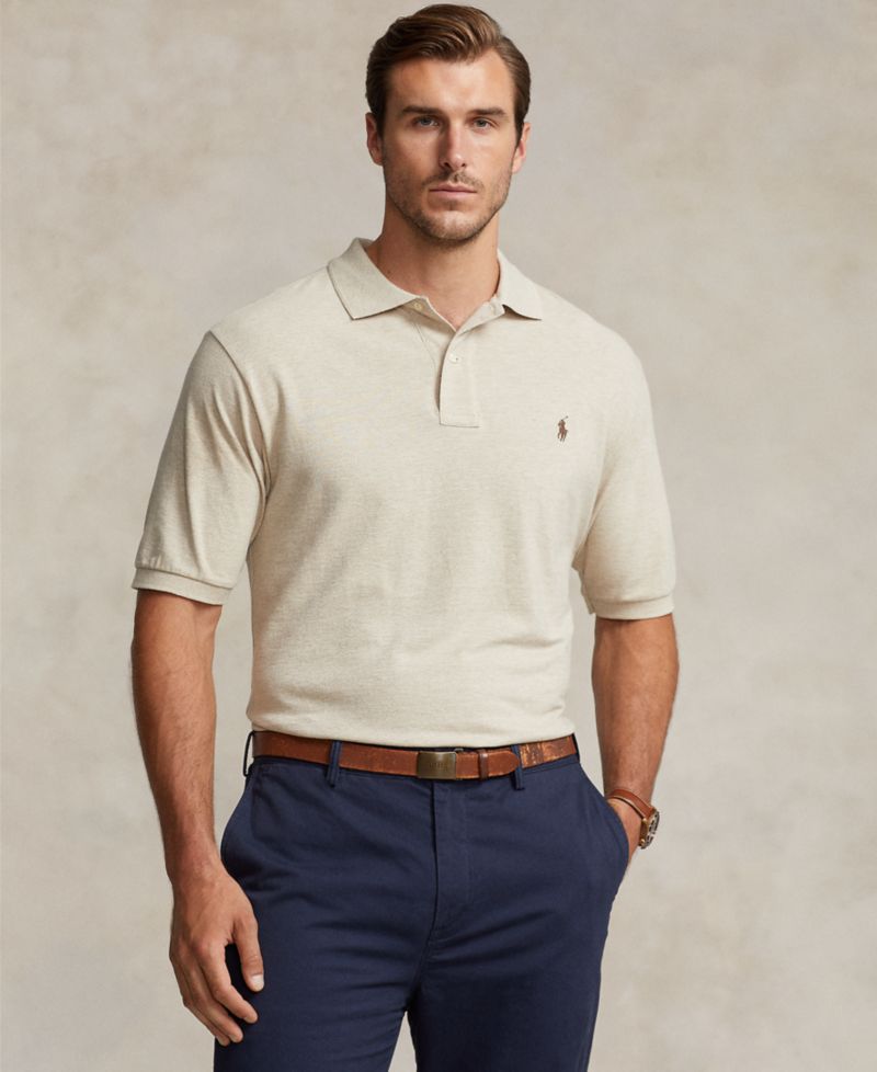 Men's Big & Tall The Iconic Mesh Polo Shirt