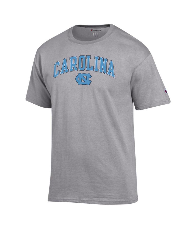 Men's Carolina Blue North Carolina Tar Heels Arch Over Logo T-Shirt