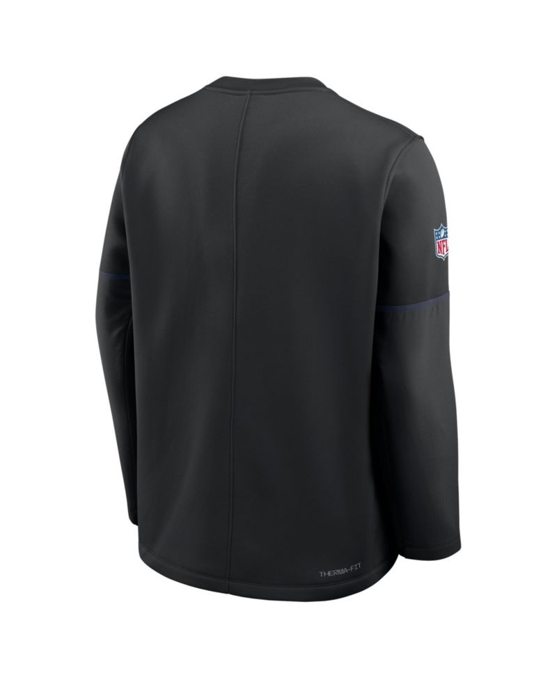 Men's Los Angeles Rams Sideline Coaches Midweight-Graphic Sweatshirt