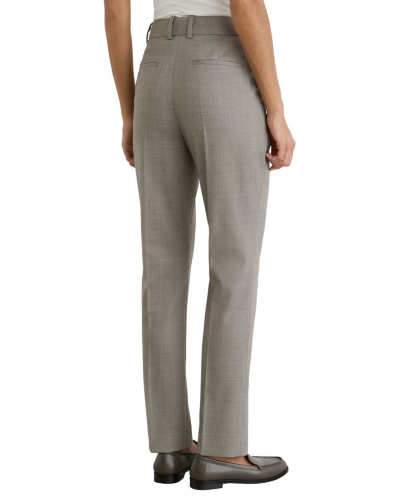 Women's Darcy Wool-Blend Slim-Leg Trousers