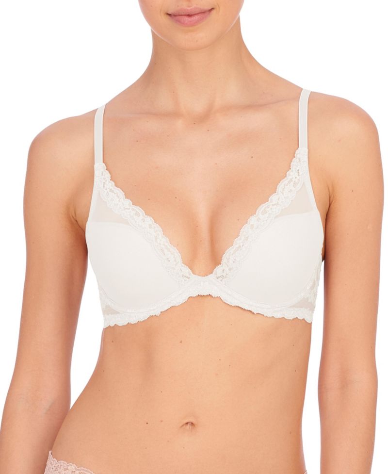 Women's Feathers Luxe Plunge T-Shirt Underwire Bra