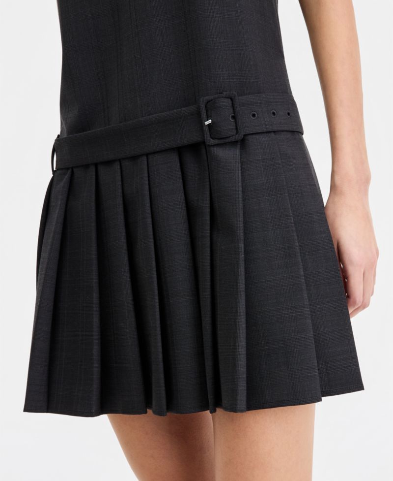 Women's Scoop Neck Mini Dress