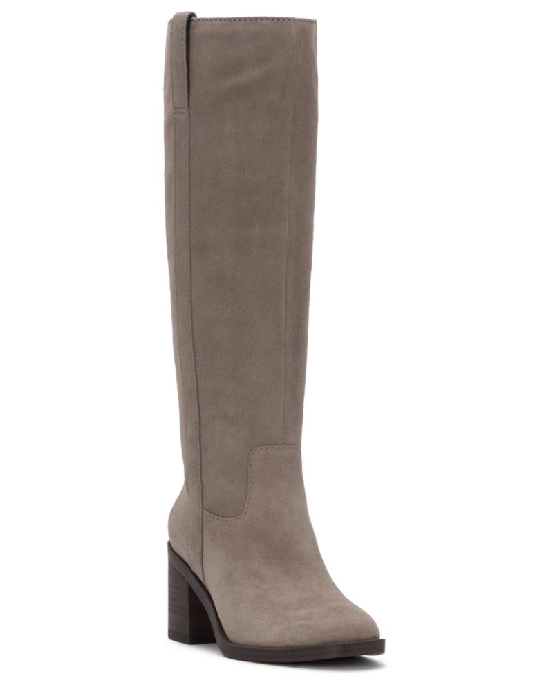Women's Adana Tall Block Heel Boots, Regular, Wide and Extra-Wide Calf