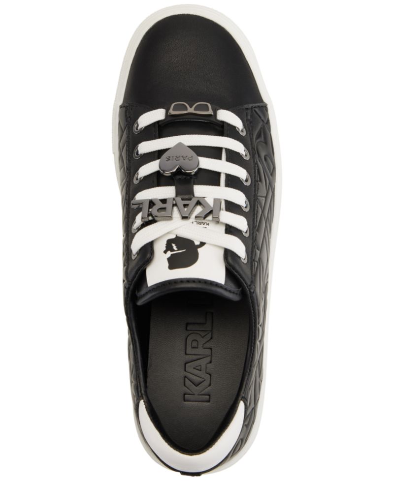 Women's Cate Karl Box Lace-Up Low-Top Sneakers