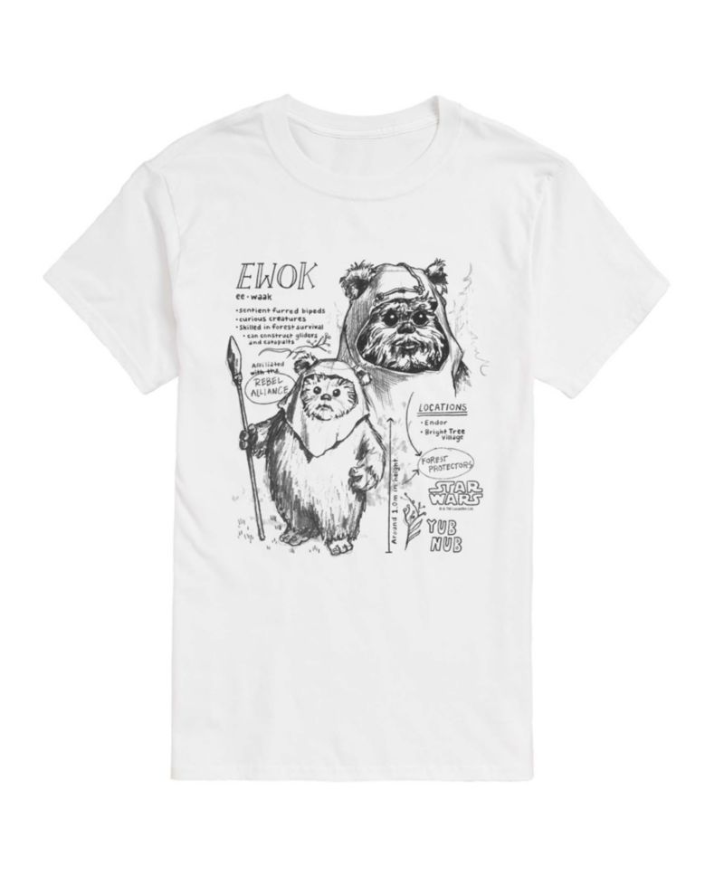 Men's Ewok Field Guide Short-Sleeve Graphic T-Shirt