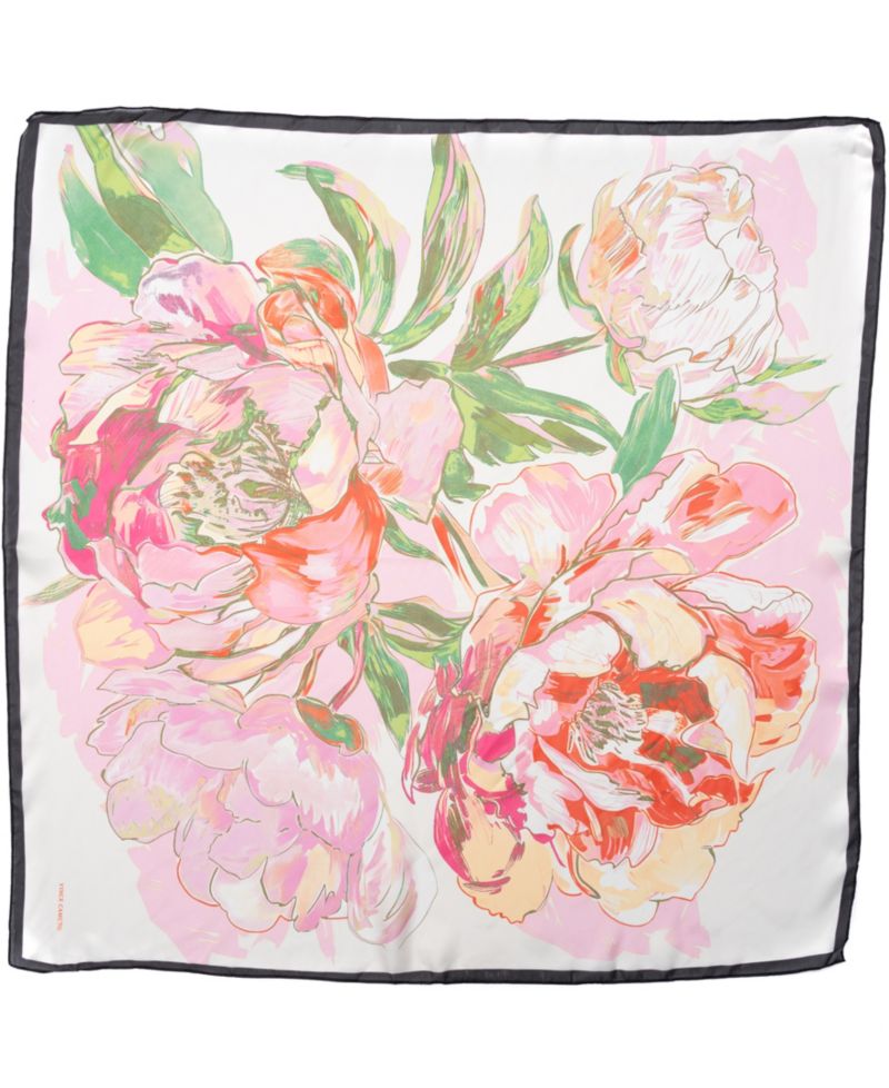 Peony Square Scarf