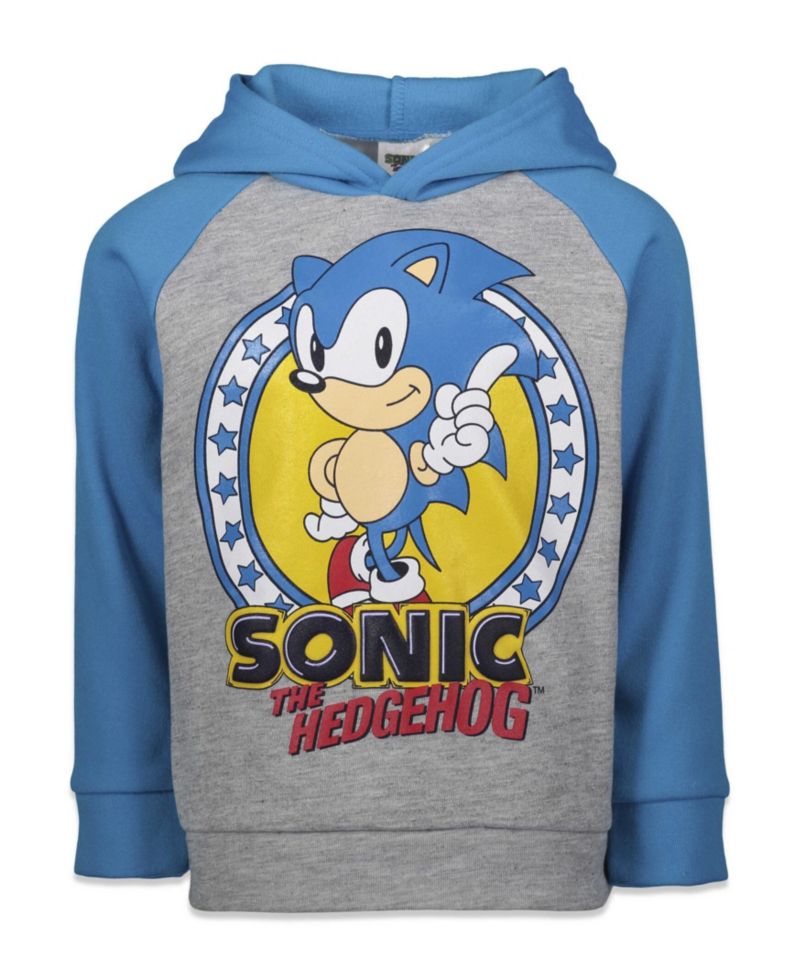 Sonic the Hedgehog Boys' 4-20 Fleece Hoodie
