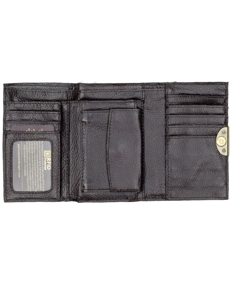 Acri Leopard Trifold Wallet