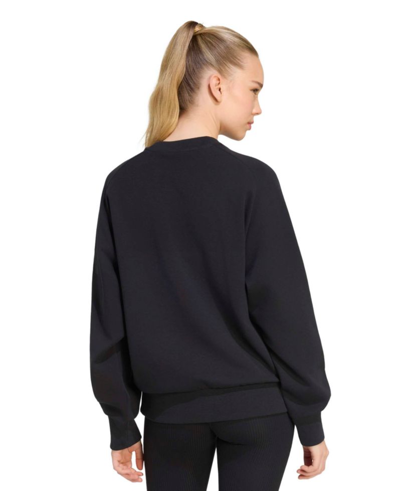 Women's Soft Lux Loose-Fit Crewneck Long-Sleeve Sweatshirt