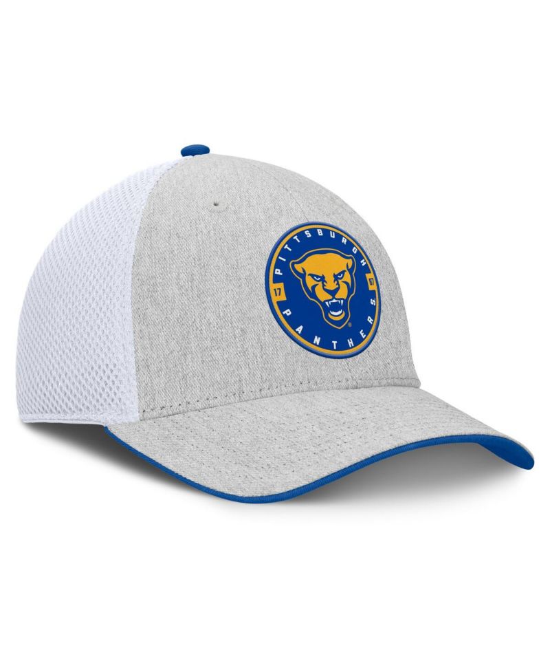 Men's Heather Gray Pitt Panthers Trigger Flex Hat