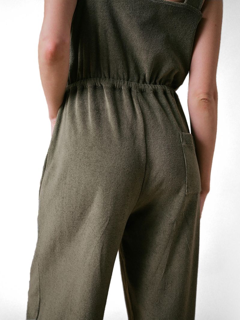 Women's Sea Coral Terry Jumpsuit