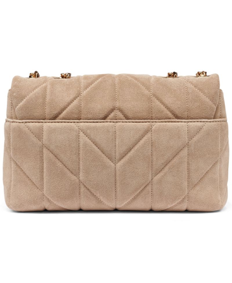 Lafayette Medium Suede Shoulder Handbag