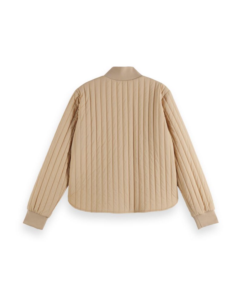 Women's Reversible Quilted Bomber