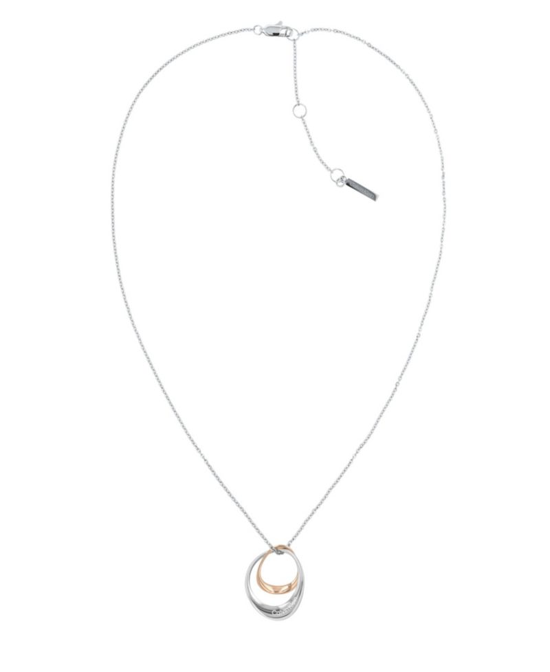 Women's Two-Tone Stainless Steel Necklace