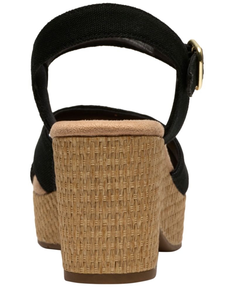 Women's Nerisa Twist Round Toe Wedge Sandals