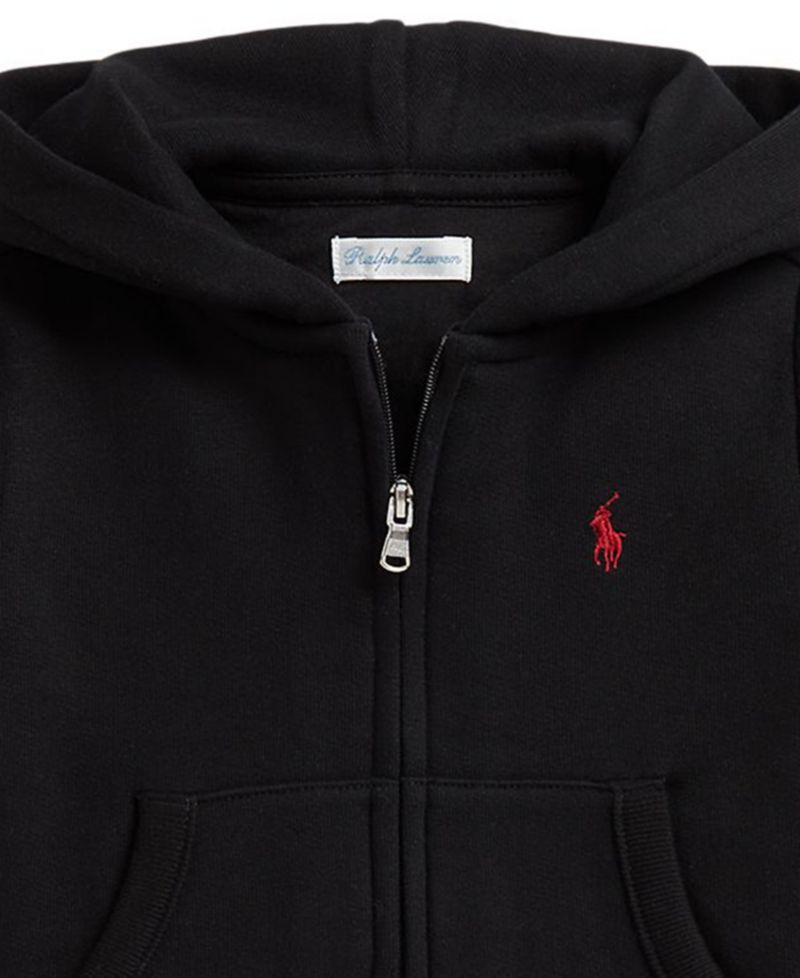 Baby Boys' Hooded Long-Sleeve Full-Zip Hoodie and Pants, 2-Piece Set