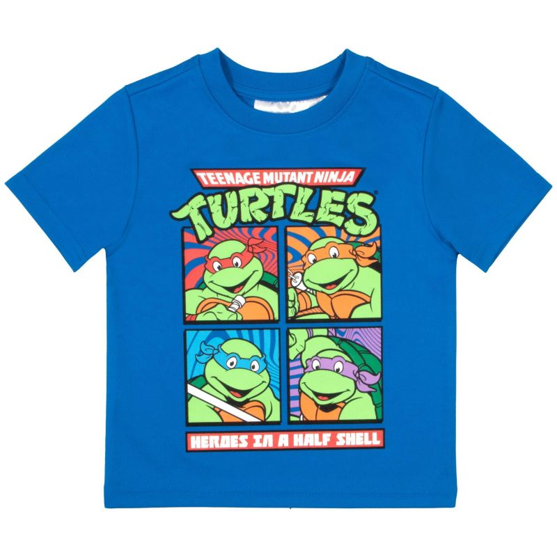 Toddler Boys 2T -12 3 Piece T-Shirt, Shorts and Jogger Pants Set