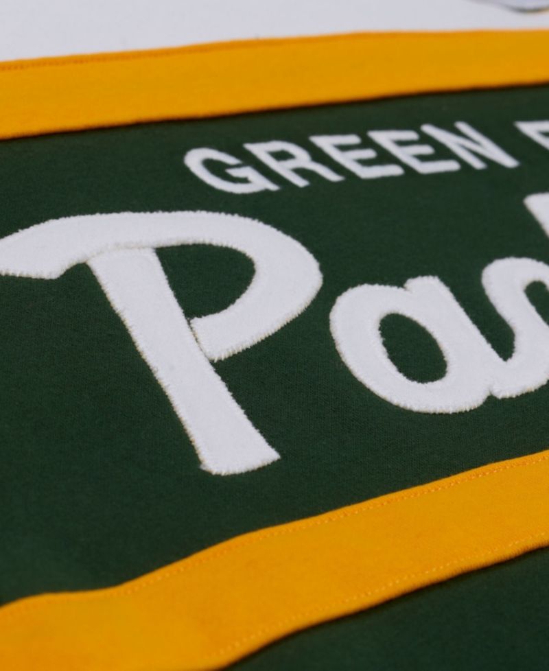 Men's Green Bay Packers Head Coach Fleece Embroidered Hoodie