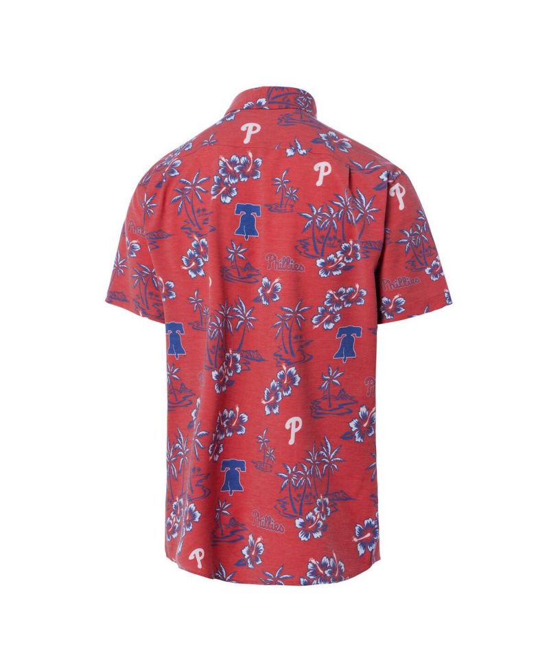 Men's Red Philadelphia Phillies Kekai Button-Down Shirt