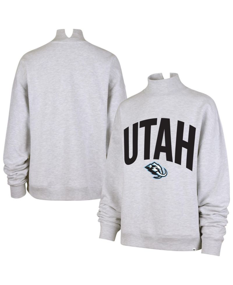 Women's Heather Gray Utah Mammoth Subtle Muse Sweatshirt
