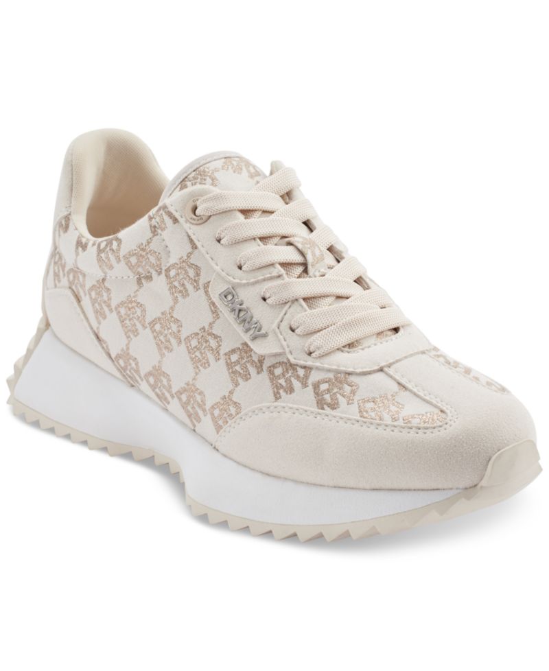 Women's Naples Checkered Lace-Up Sneakers