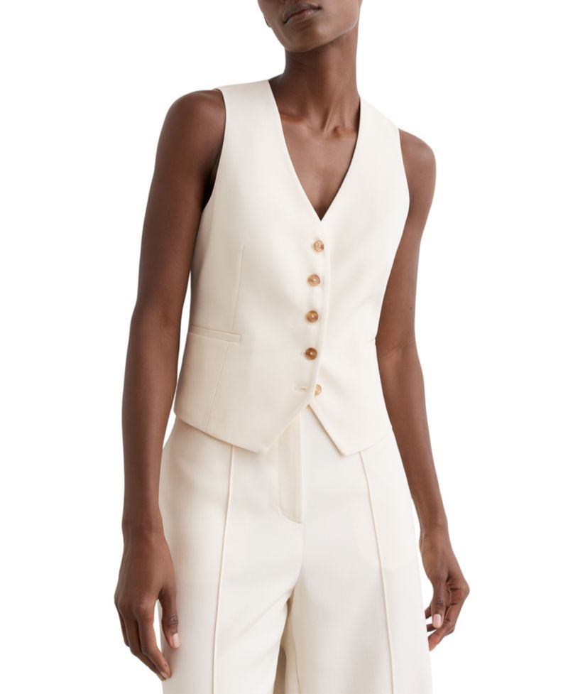 Women's Malin Button-Through Tailored Waistcoat