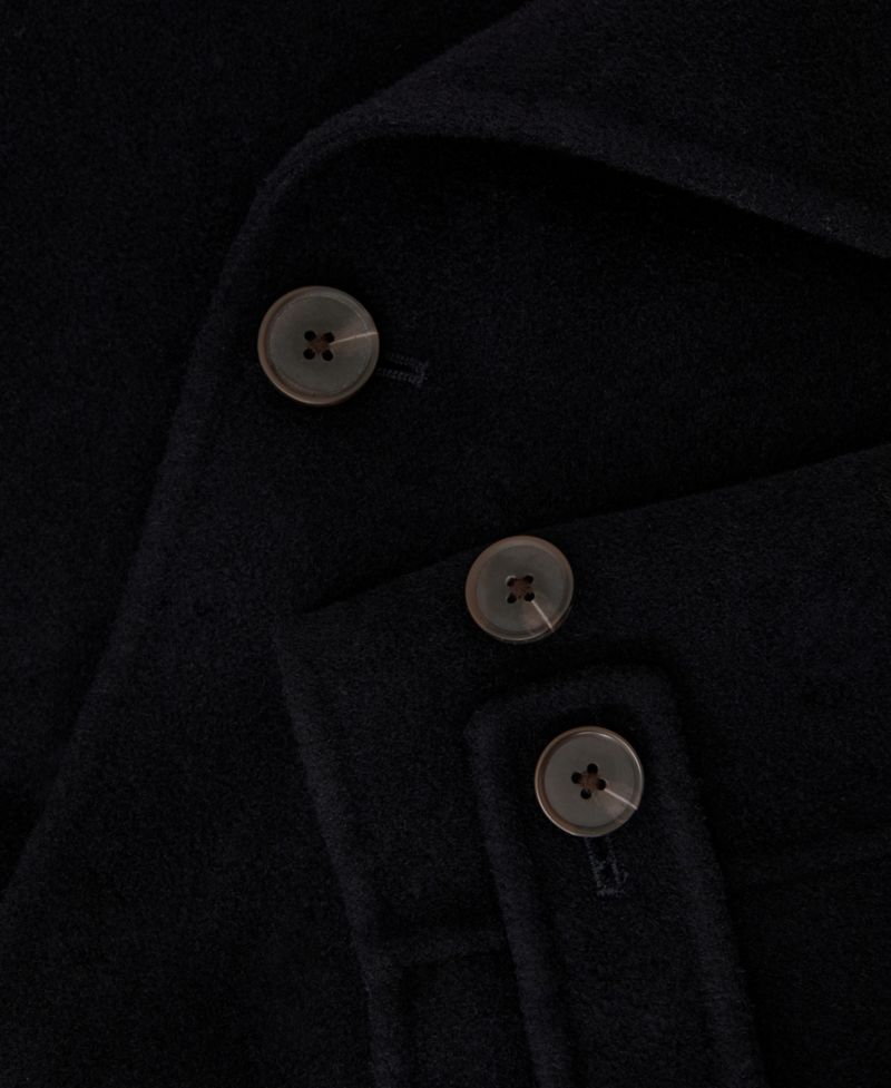 Men's Selation Wool-Blend Blindseam Belted Overcoat